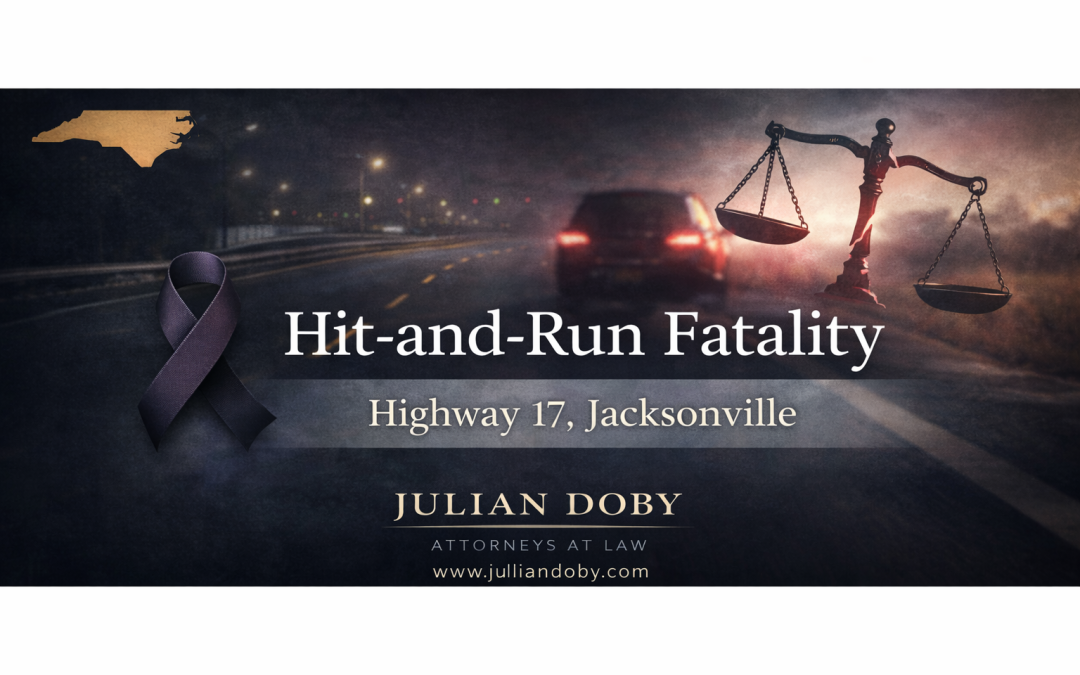 Hit-and-Run Driver Flees After Killing Pedestrian on Highway 17 in Jacksonville