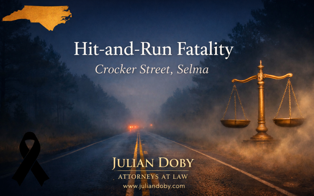 SELMA HIT-AND-RUN ACCIDENT LEAVES PEDESTRIAN DEAD – WRONGFUL DEATH RIGHTS IN NORTH CAROLINA